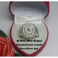 Genuine SILVER 925 Rings (Cincin Untuk Lelaki)