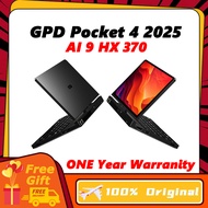 GPD Pocket 4 2025 Mini Laptop PC 8" AI 9 HX 370 8840U 16/32/64GB RAM 1/2TB NVME SSD GPD Pocket4