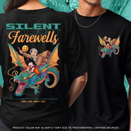 เสื้อยืด DRAGON BALL R.I.P Akira Toriyama GOKU SILENT FAVEWELLS เสื้อยืดที่ระลึกแฟนคลับ S-5XL