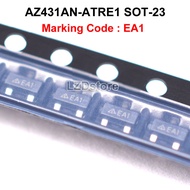 10pcs AZ431AN-ATRE1 EA1 SOT-23 AZ431AN AZ431 SOT23-3 Marking Code EA1 new original