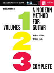 Berklee/A MODERN METHOD FOR GUITAR Volume 1.2.3. COMPLETE +Audio &amp; Video Access (新品)