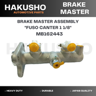 BRAKE MASTER ASSY. FUSO CANTER 1 1/8 (MB162443) HAKUSHO JAPAN QUALITY