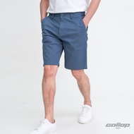 GALLOP : Striped shorts pants กางเกงขาสั้นผ้าทอริ้ว รุ่น GS9019 สี Duke blue - ฟ้า / ราคาปกติ 1490.-