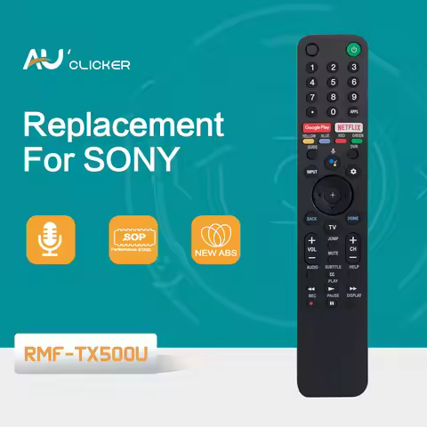 Voice TV Remote Control RMF-TX500U Suitable For Sony Voice Smart TV Remoto XBR65X950GA XBR-85X90CH R