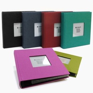 [crasum] Fabric Frame Cover Photo Album 1UP, 5x7 50 Pockets