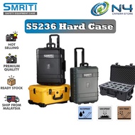 SMRITI Pull Rod Hard Case (Large/Big 5236) For Photography ABD Double Throw Latches Watertight Dustp