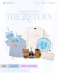 [預訂代購] 2026 2PM Concert
“THE RETURN” in INCHEON MD  2pm小卡 仁川場 演唱會周邊 場周 韓場