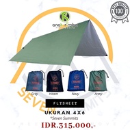 FLYSHEET 4 X 6 METER SEVEN SUMMITS PARASUT BIVAK 4X6 METER MULTI-PURPOSE COVER
