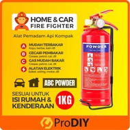 PRODIY Portable Fire Extinguisher 1kg Fire Fighter Alat Pemadam Api Kereta 1kg Mini Fire Extinguishe