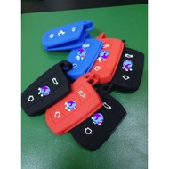 BMW X5 X6 1 3 5 series silicone slot remote cover