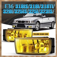 [K U Y G] E36 Fog Lights for - M3 (E36) 3 Series 1992-1999 Fog Lamps Replacement Assembly 1 Pair (Ye