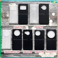 Sharp R7, Aquos R7, Sharp R6/ Aquos R8/ R8S/ R8 Pro 5G/ R8s Pro/ R9 Pro case, clear, flexible, black