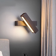 Bedside Rotating Wall Lamp Bedroom Living Room Wall Lamp Background Wall Decoration Atmosphere Lamp 