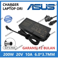ASUSOriginal Charger Adapter 20V 10A 200W 6.0*3.7mm ADP-200JB Series For Asus ROG G513 G513QC HF139R