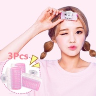 3 Pcs/set Plastic Professional Portable Air Bangs Roller DIY Fringe Curler Grip Styling Beauty Tool