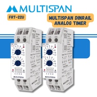 MULTISPAN DINRAIL ANALOG TIMER FRT-22U