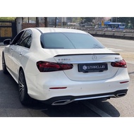 For Mercedes Benz W213 Spoiler 2020 2021 E-class E200 E300 E320 E63 Spoiler High Quality ABS Car Rea