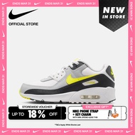 Nike Older Kids Air Max 90 Shoes - Off White [IQ0098-100]