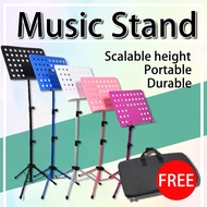 Music Sheet Stand Lyrics Stand Heavy Duty Music Accessories Adjustable Folding Music Stand FREE Bag