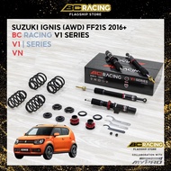 BC Racing V1 Series High Low Soft Hard Adjustable Absorber for Suzuki Ignis AWD FF21S 2016+