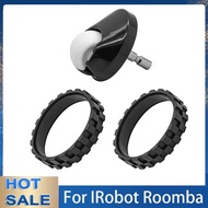 Replacement Front Wheel and Tires Skin For IRobot Roomba I7 E5 E6 500 600 700 800 900 Series Anti-Sl