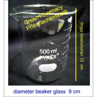 Beaker glass Cup 500 cc pyrexML