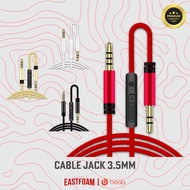 3.5mm Jack Headphone Aux Cable Beats Microphone Beats Audio Cable Mic