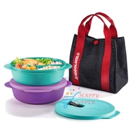 Tupperware Crystalwave Divided Dish (825ml) - Tupperware Lunch Box