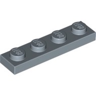 LEGO LEGO 3710 Sand Blue Sand Green Particle Thin Plate Plate 1x4 6111685 6100234