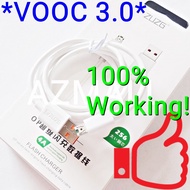 (20W) 100% ORIGINAL ZUZG 1m VOOC 3.0 7Pin Micro USB Cable Oppo F11 Pro F9 A3s Find 7 7A R9s R7s Plus R11s R15