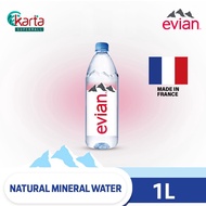 evian Natural Mineral Water 1L