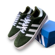 HIJAU Adidas army Green casual Shoes premium 100% original adidas Men's casual sneakers Shoes