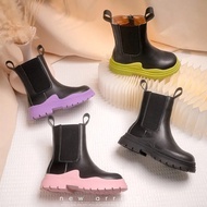 ☜☄  Children's shoes Quality leather British style  boots girls leather shoes Chelsea short boots children's shoes Ankel boots