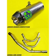 Arrow Works Competition Fullsystem Honda CBR 250RR 250 RR exhaust