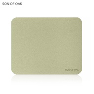 Xiaomi Youpin Son Of Oak  เมาส์พกพา Pad Anti-Slip ธรรมชาติ Minimalist Antibacterial แผ่นรองเมาส์3สี