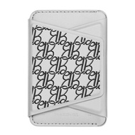 Barbie 芭比 double B Silver 銀色款 支架磁吸卡包