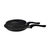 Maspion Teflon Frypan Set 2 Pcs-18 cm & 23 cm - 437