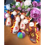 ABBOTT GROW Teddy Bear Bowling Toy Set