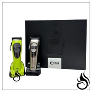 Codos A81 Professional Hair Clipper (Green & Silver Edition)