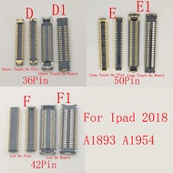 2Pcs Lcd Digitizer Touch Screen Flex FPC Connector Plug Contact Board For IPad6 Air2 Air 2 A1566 A15