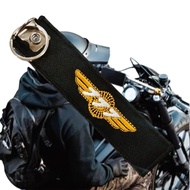 Embroidery Keychain Tag 777