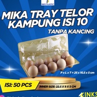 MIKA EGG TRAY CONTAINS 10 WITHOUT BUTTONS VILLAGE EGG TRAY