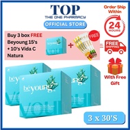 Beyoung plus+ - 3 x 30 sachets [FOC 15's Beyoung + 10's Vida C Natura]