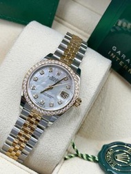 全新 ROLEX 勞力士 女裝日誌型 LADY DATEJUST 貝母面 279383RBR-0019