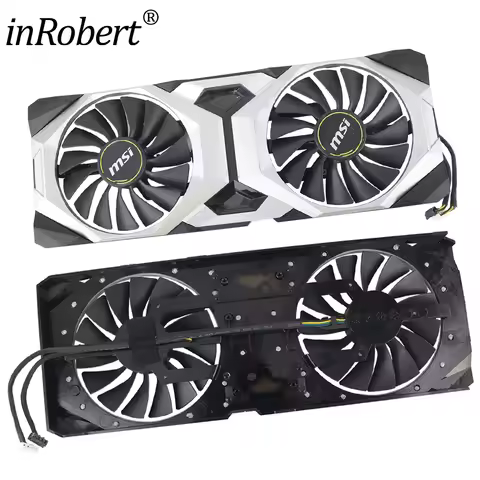 2PCS 85MM PLA09215B12H Video Card Fan For MSI RTX 2080 TI Ventus Graphics Card Cooler Fan DC12V