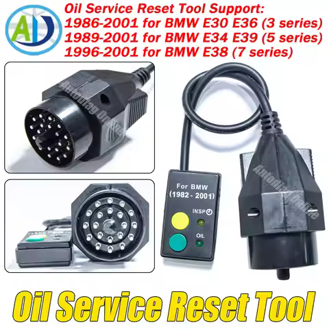Oil Service Reset Tool For BMW 20Pin OBD2 Service Reset Tool For BMW E30 E34 E36 E39 Z3 1982-2001 OB