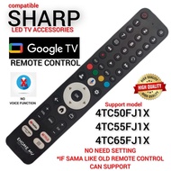 [EHOME MY] Sharp Google TV Remote Control for 4TC50FJ1X 4TC55FJ1X 4TC65FJ1X Series Replacement Remot