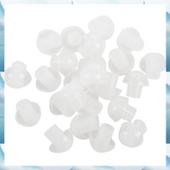 [W F S B] 20pcs Silicone In-Ear Earbuds Mushroom Eartip Ear Bud For Radio Earpiece Headset