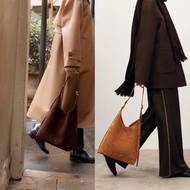 [NEW] DUPE Fabrique Duomo Medium Hobo Suede Bag - No Brand Handbag Women Sling Bag Shoulder Bag