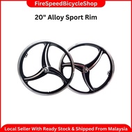 20" Bicycle Lajak Front &amp; Rear Alloy Sport Rim HY-05